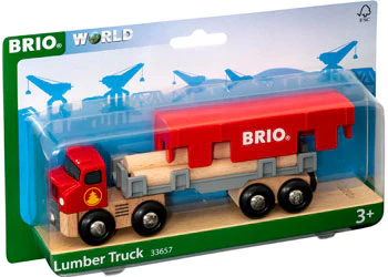 BRIO - Lumber Truck 6 Pieces