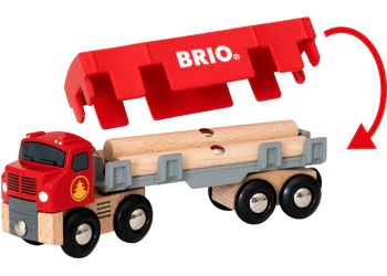 BRIO - Lumber Truck 6 Pieces - Image 4