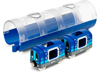 BRIO - Metro Train & Tunnel 3 Pieces - Image 4