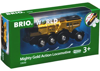 BRIO - Mighty Gold Action Locomotive