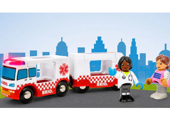 BRIO - Rescue Ambulance 4 Pieces - Image 2
