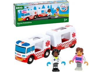BRIO - Rescue Ambulance 4 Pieces - Image 4