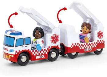 BRIO - Rescue Ambulance 4 Pieces - Image 6