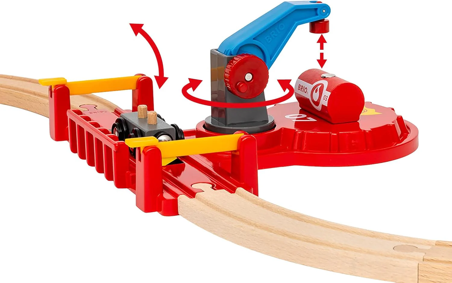 BRIO - Rescue Team Train Set 44 Pieces - Image 4