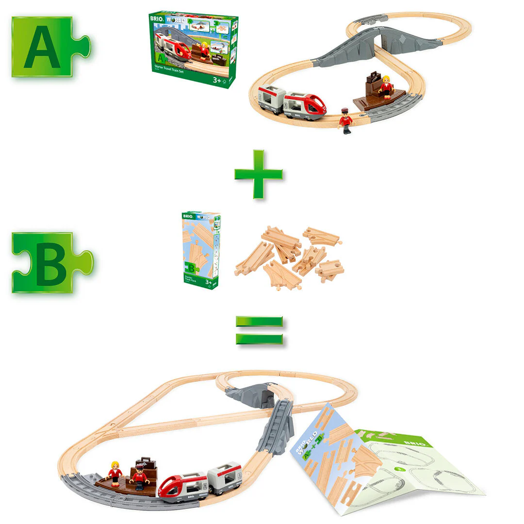 BRIO - Starter Track Pack 12 Pieces - Image 3