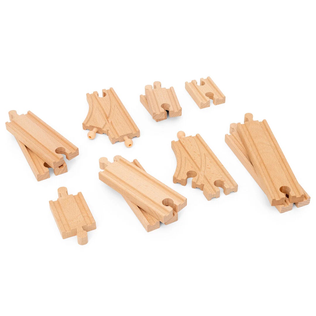 BRIO - Starter Track Pack 12 Pieces - Image 5