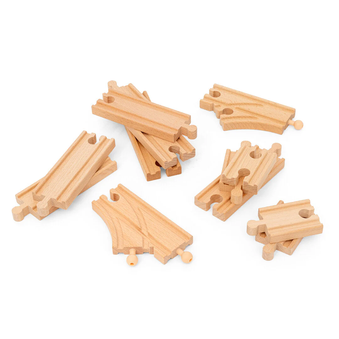 BRIO - Starter Track Pack 12 Pieces - Image 6