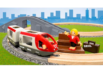 BRIO - Starter Travel Train Set 22 Pieces - Image 5