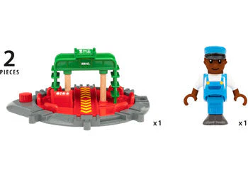 BRIO - Turntable & Figure 2 Pieces - Image 2
