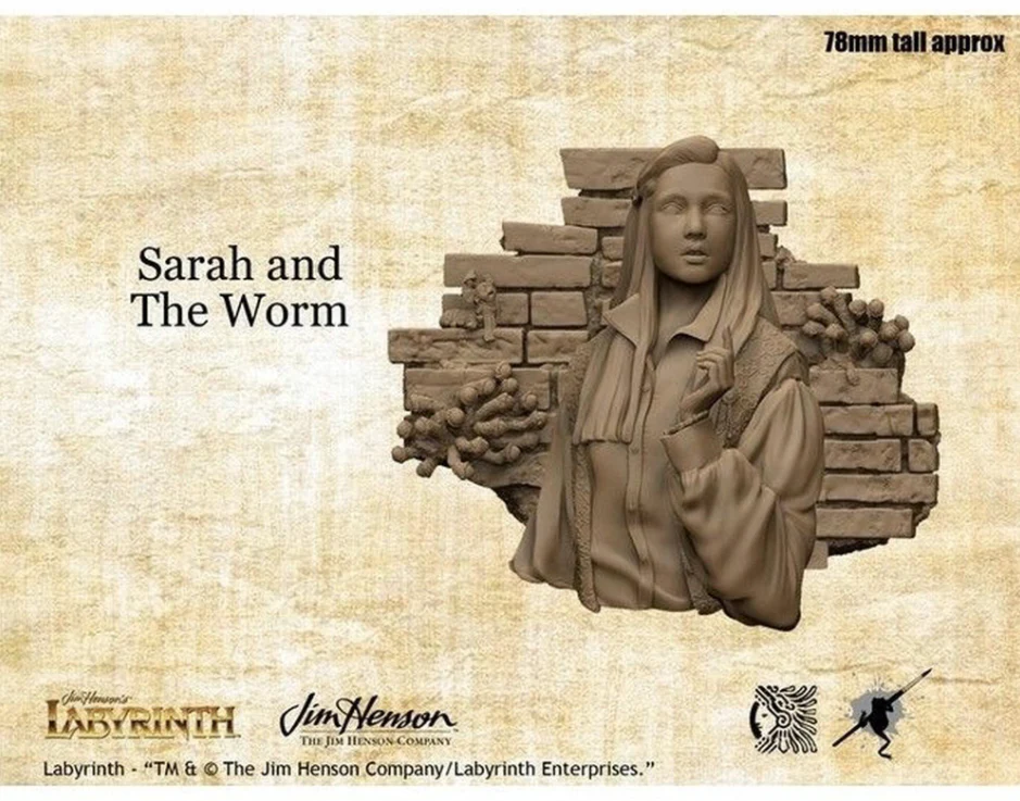 BrokenToad Jim Henson's Sarah & the Worm Collectible Models