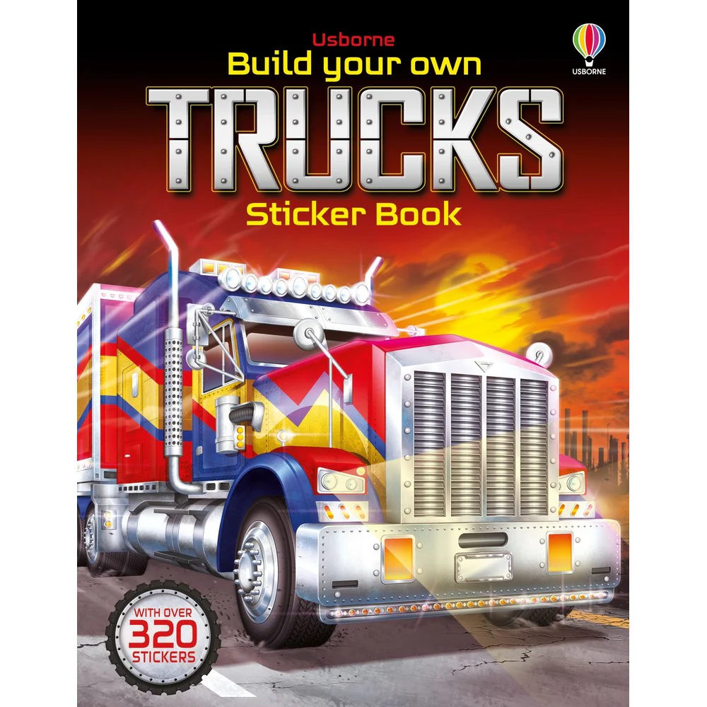 Byo Trucks Sticker Book