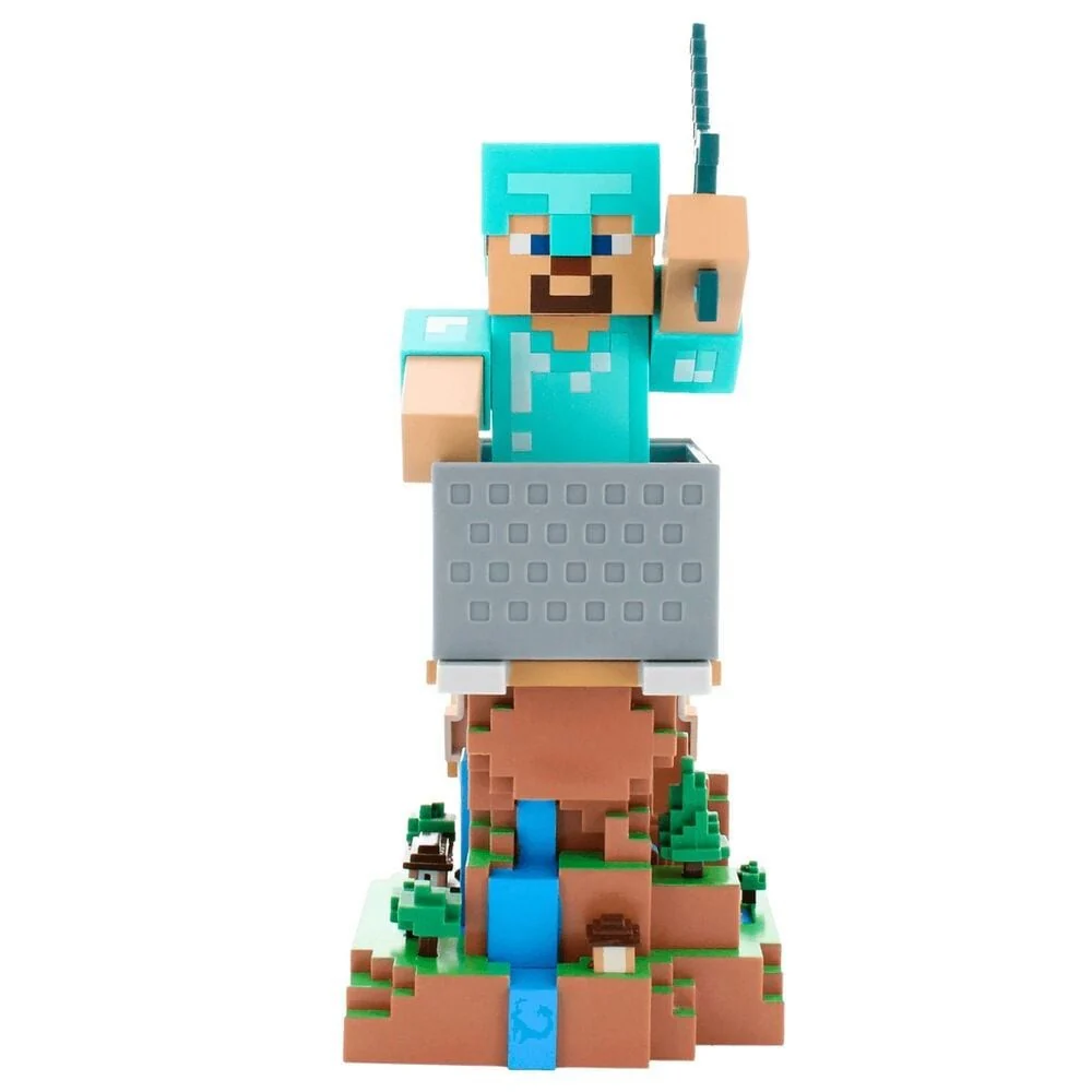 Cable Guy R.E.S.T - Minecraft: Steve in Diamond Armour R.E.S.T - Phone - Controller Holder