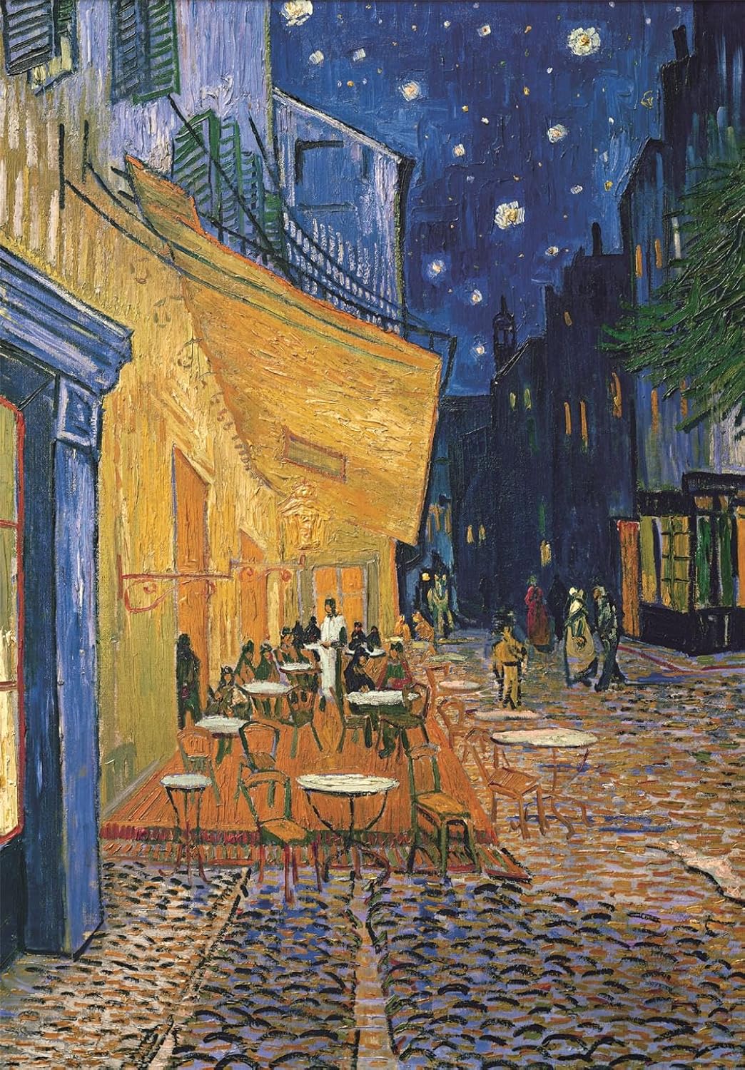 Cafe Terrace At Night 1000 Piece Jigsaw (Museum Compact) - Image 2