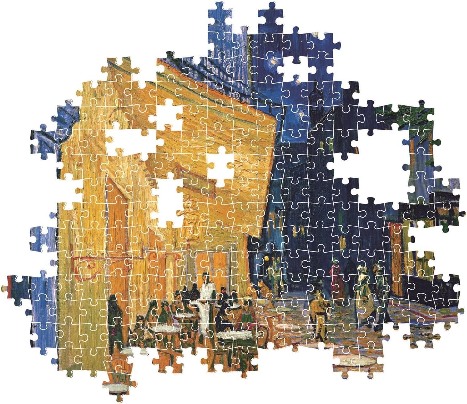 Cafe Terrace At Night 1000 Piece Jigsaw (Museum Compact) - Image 3