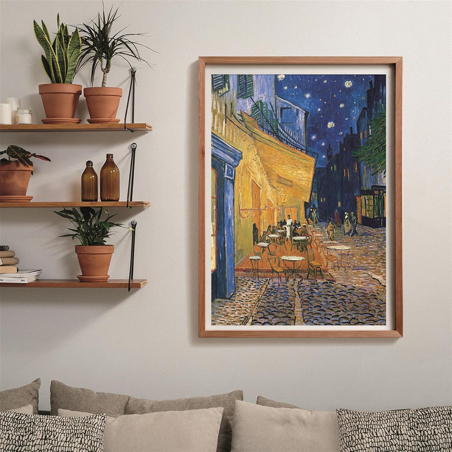 Cafe Terrace At Night 1000 Piece Jigsaw (Museum Compact) - Image 4