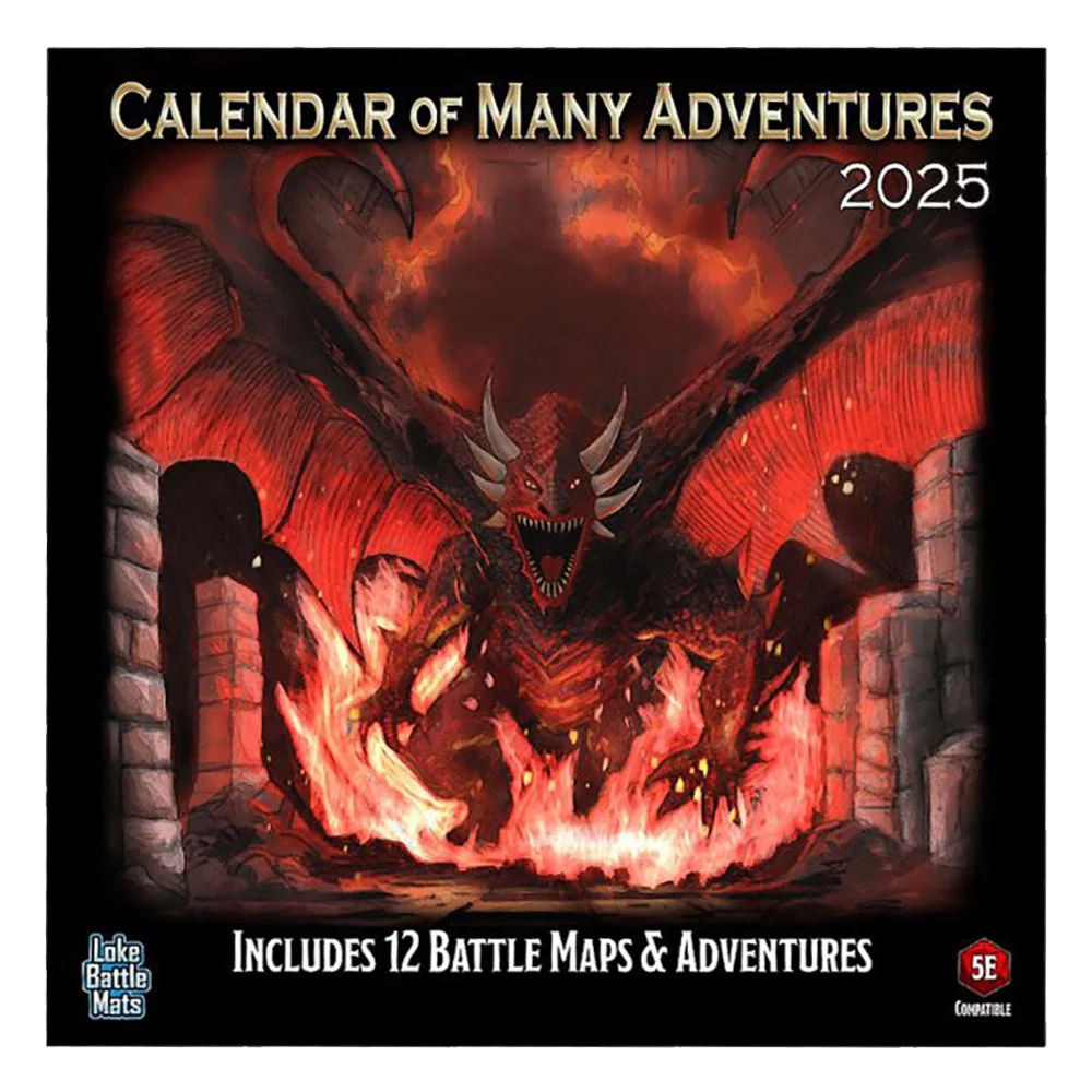 Calendar of Many Adventures 2025 (Preorder)