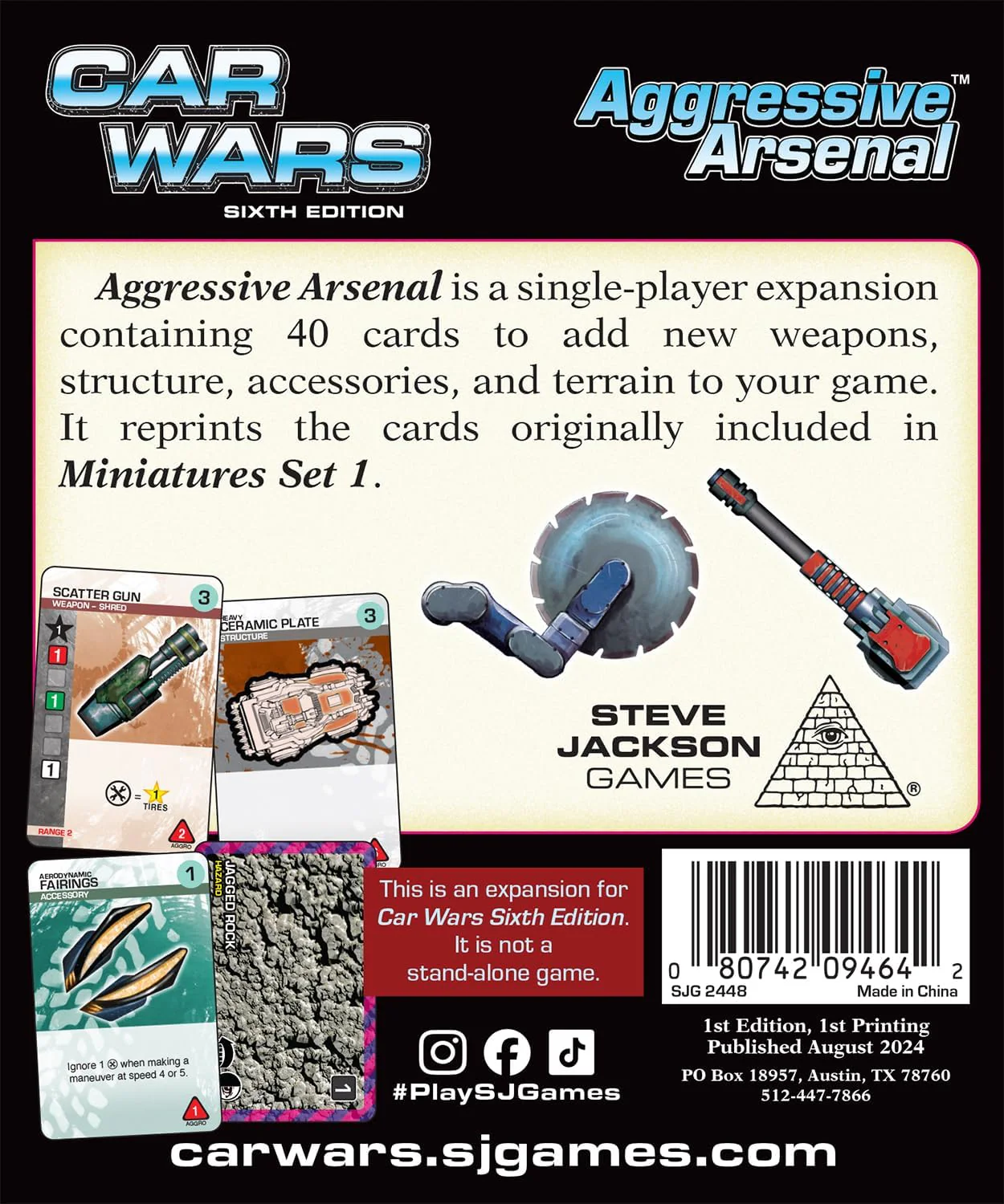 Car Wars Aggresive Arsenal - Image 2