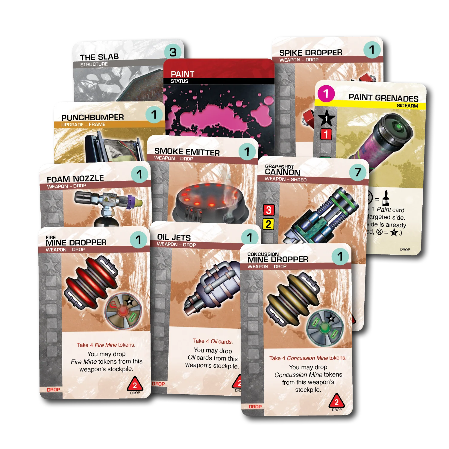 Car Wars: Dropped Weapons Pack - Sixth Edition - 2-4 Players - Image 2