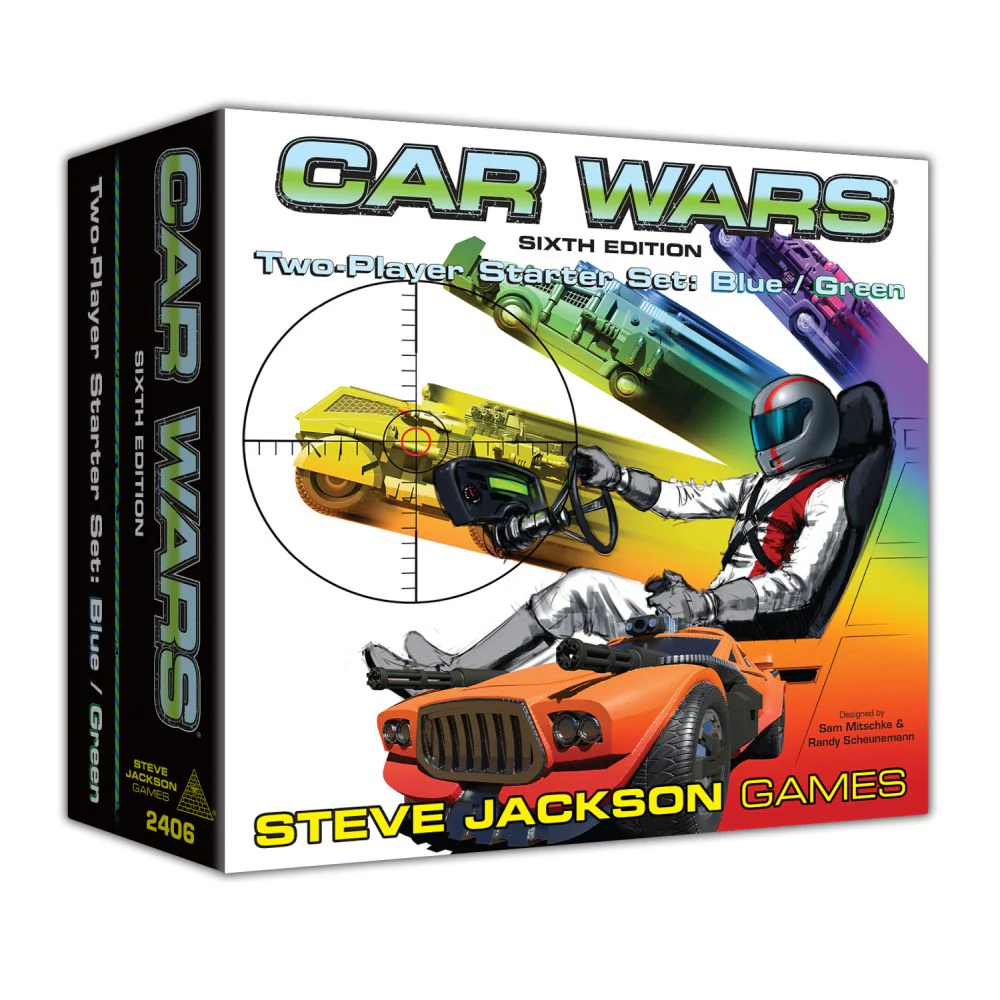 Car Wars Miniatures Box B Blue/Green (Preorder)