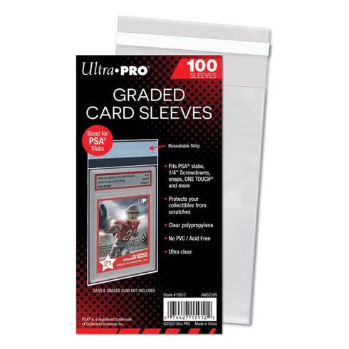 Card Sleeve - Graded- Resealable PSA