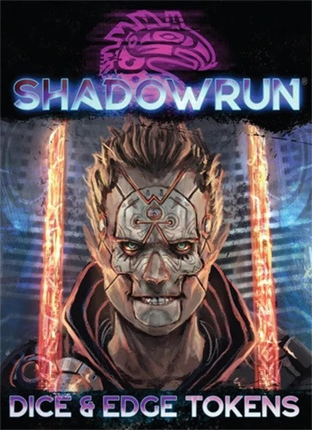 Catalyst Game Labs Shadowrun Dice and Edge Tokens - Green