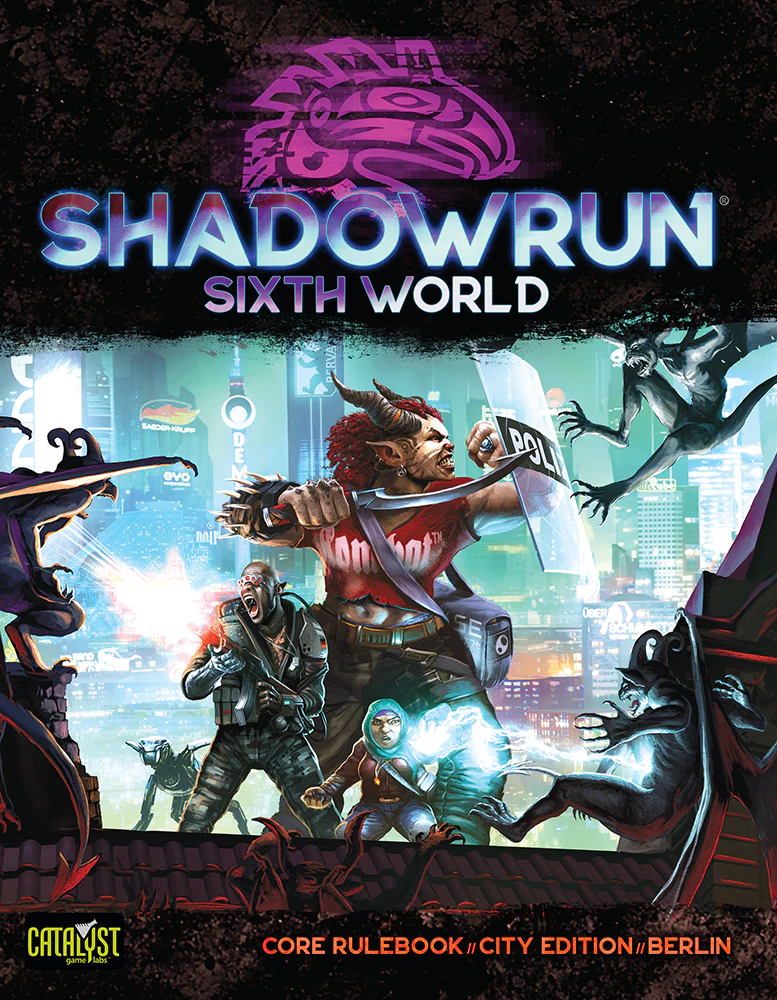 Catalyst Game Labs Shadowrun: Sixth World Core Rulebook: City Edition - Berlin