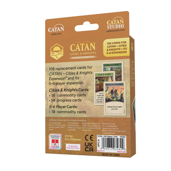 Catan (6th Edition) - Cities & Knights Cards Accessory - Image 3
