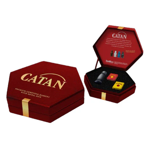 Catan Premium Robber&Metal DcSt Hematite