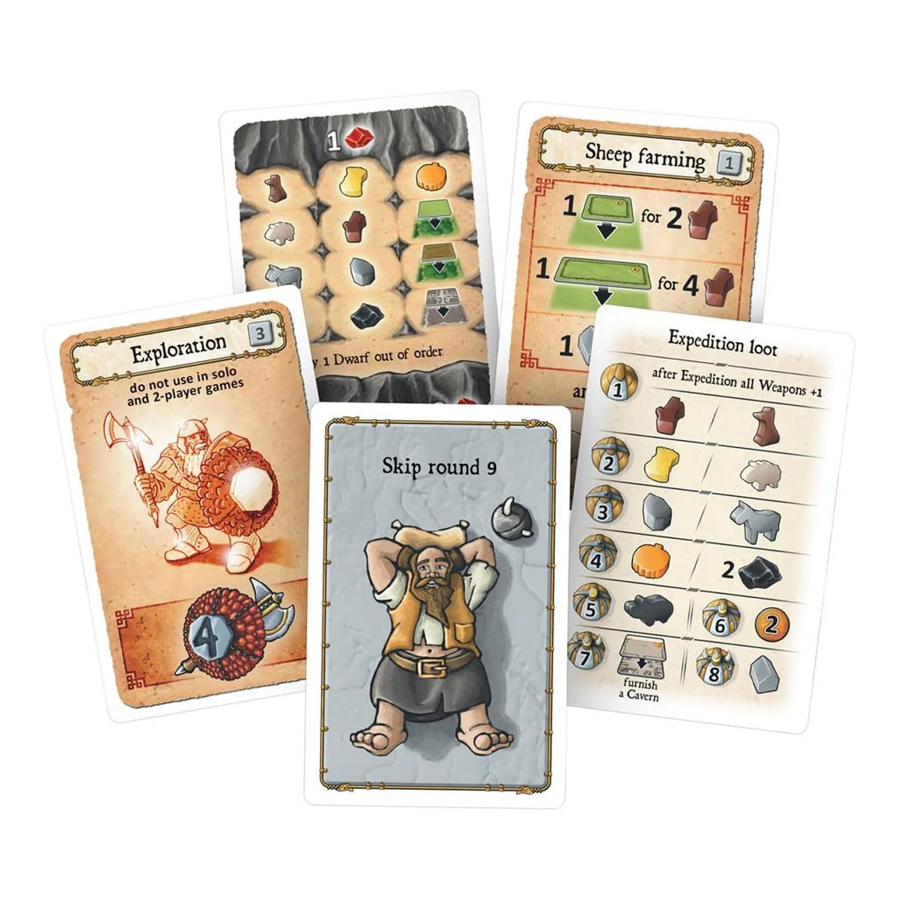 Caverna: The Cave Farmers - Frantic Fiends Expansion - 1-7 Players - Image 4