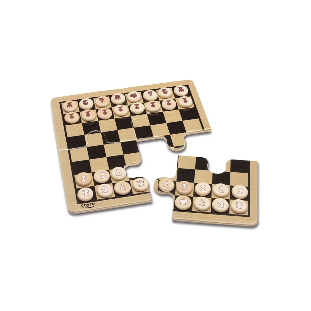 Cayro Wooden Chess In Metal Box - Image 2