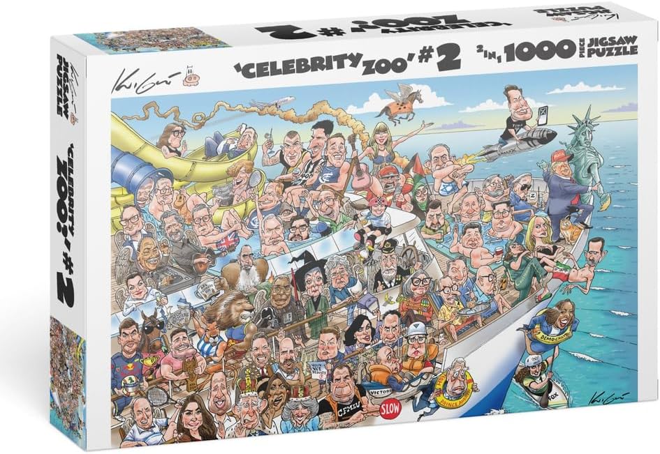 Celebrity Zoo #2 1000 Piece Jigsaw