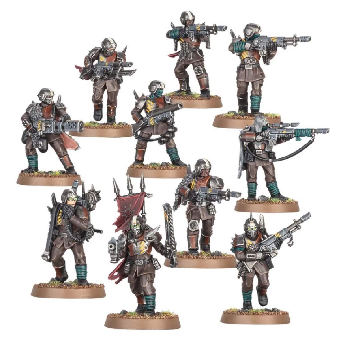 Chaos S/Marines: Traitor Guardsmen Squad (43-107) - Image 2