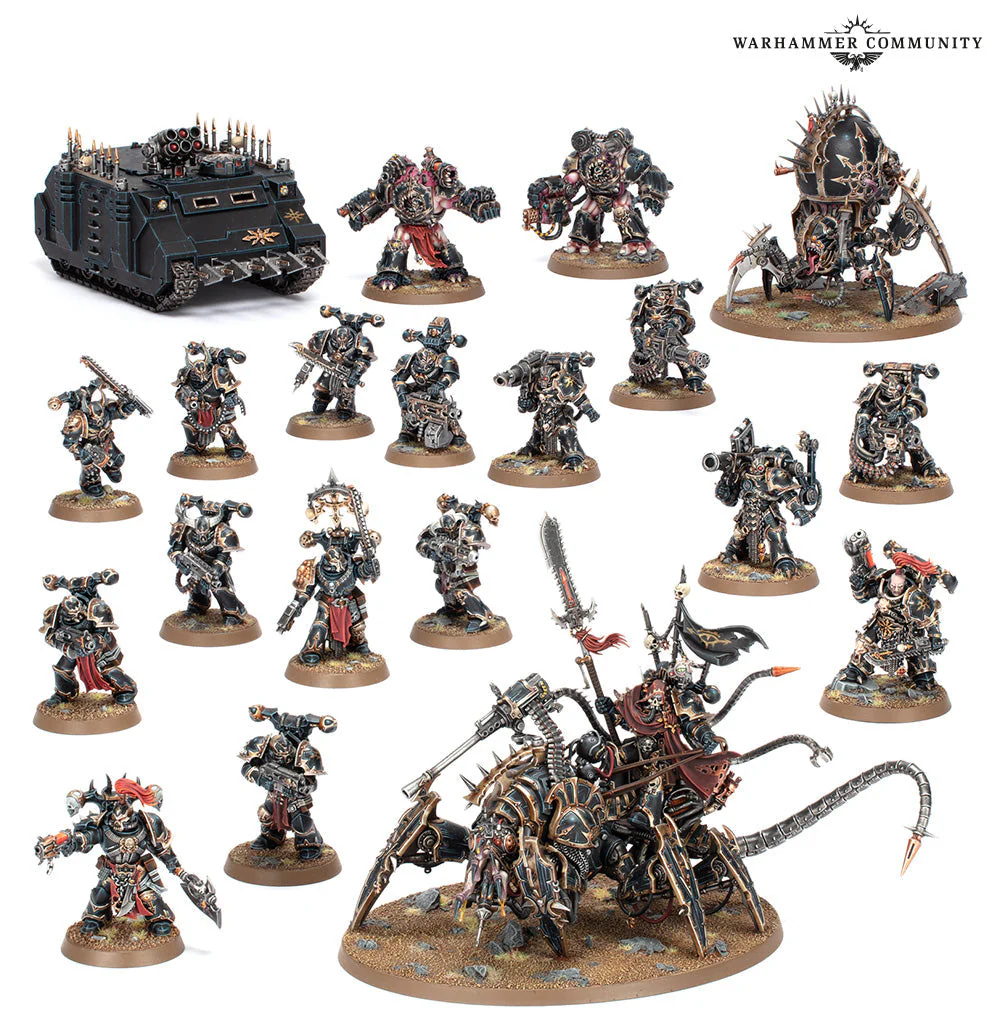 Chaos Space Marines: Hellforged Warband (71-43) - Image 2