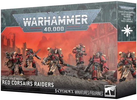 Chaos Space Marines: Red Corsairs Raiders (43-113)