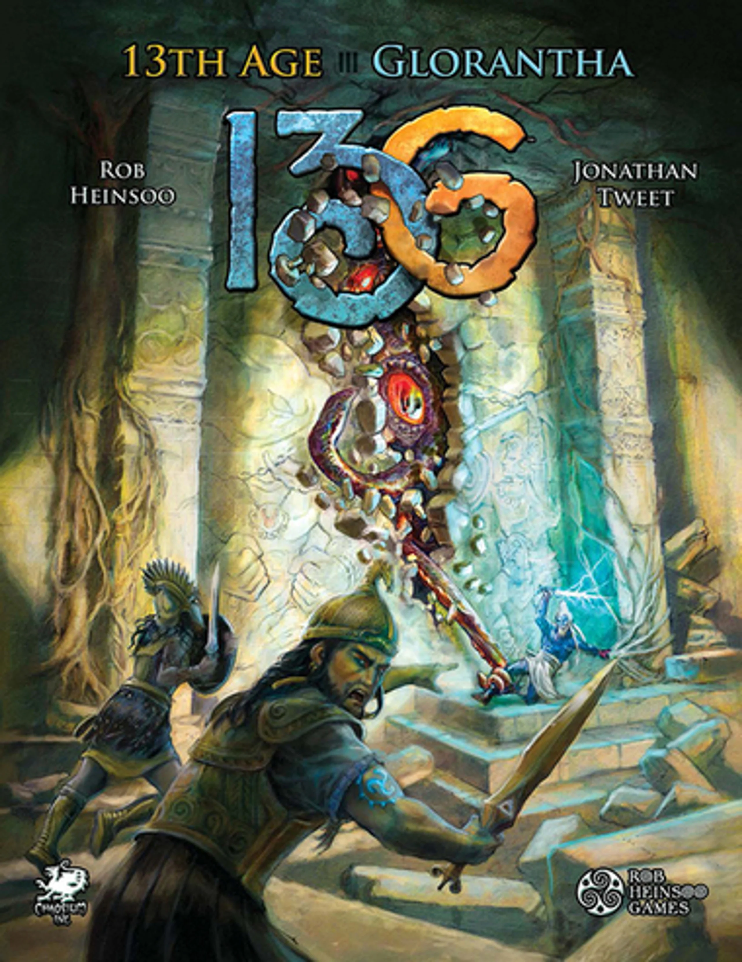 Chaosium 13th Age Glorantha RPG Supplement