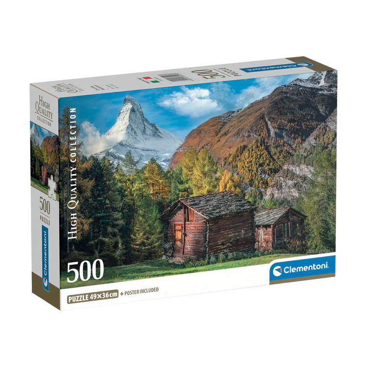 Charming Matterhorn 500 Piece Jigsaw (Compact)