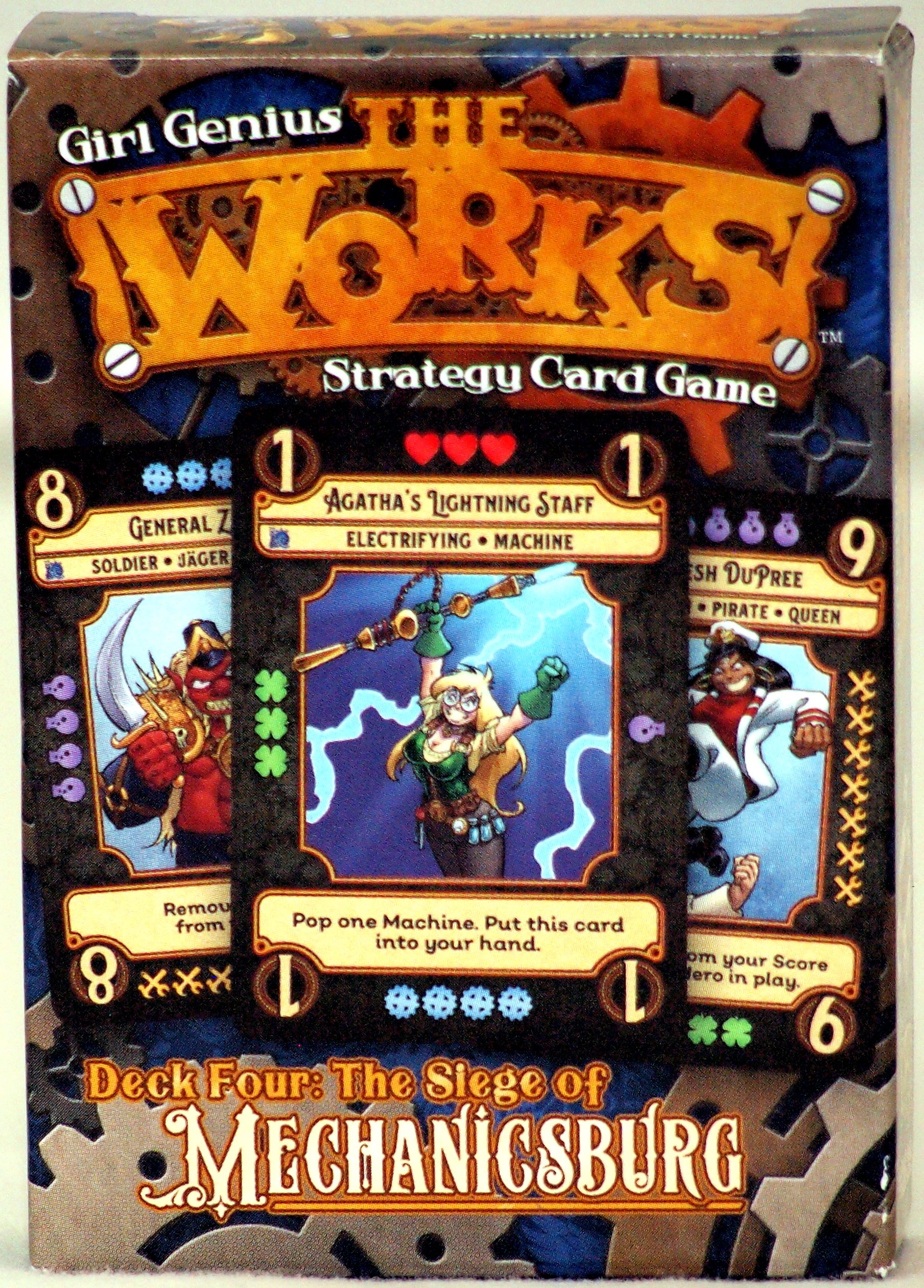 Cheapass Games Girl Genius The Works - Deck 4: The Siege of Mechanicsburg