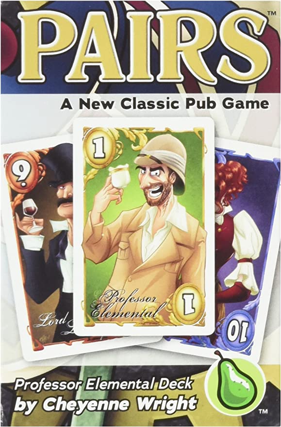 Cheapass Games Pairs: Professor Elemental Card Game