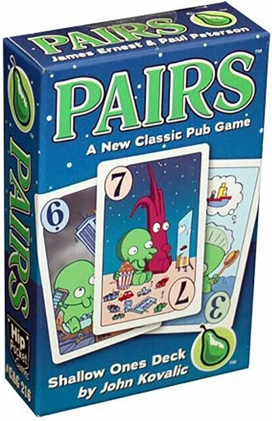 Cheapass Games Pairs: Shallow Ones Card Game