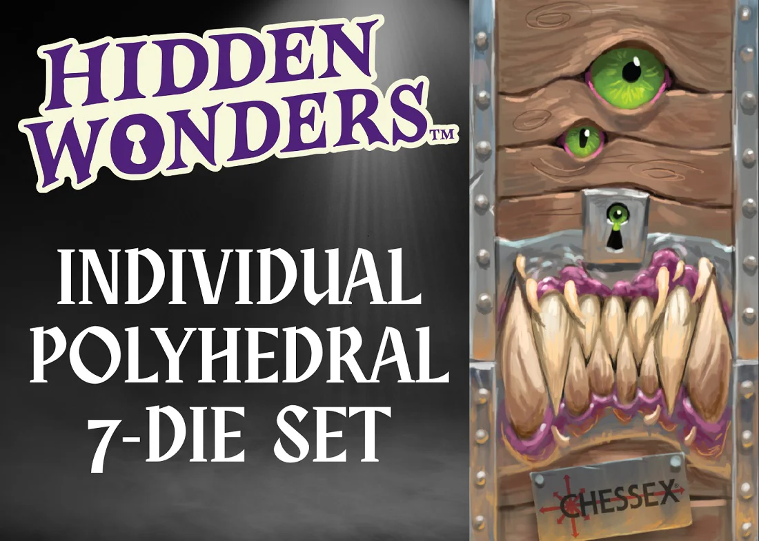 Chessex dice: Hidden Wonders Polyhedral Set