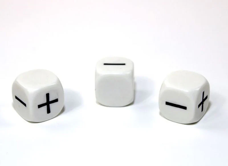 Chessex - Fudge Dice - White