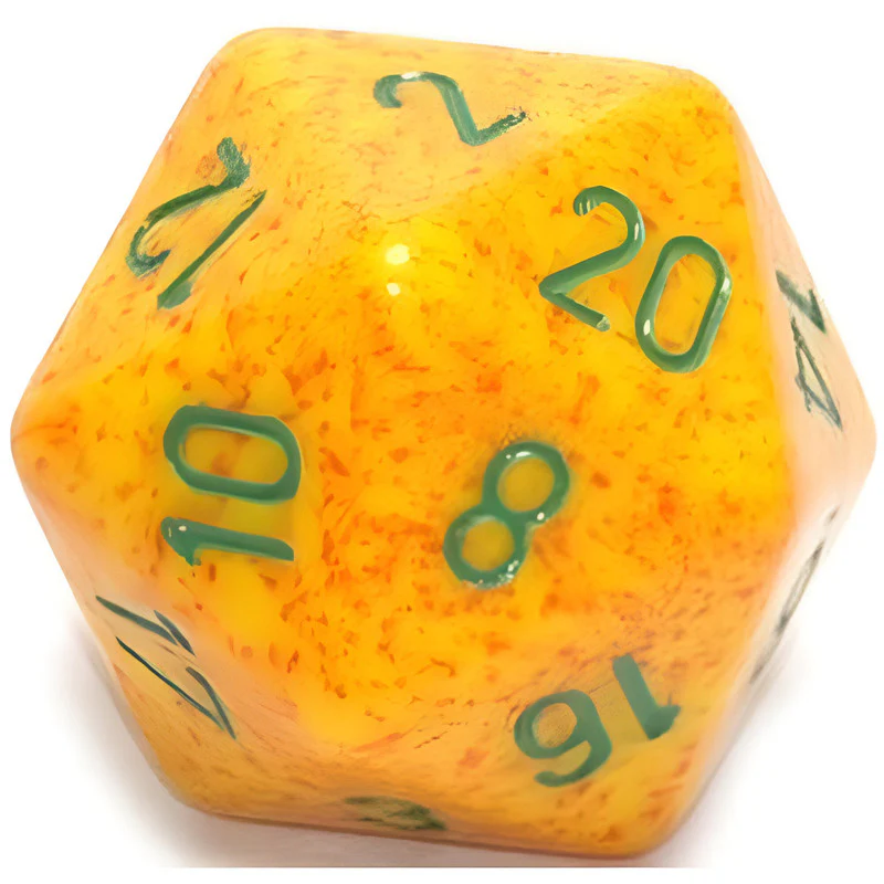 Chessex - Speckled Lotus 34mm d20 Dice