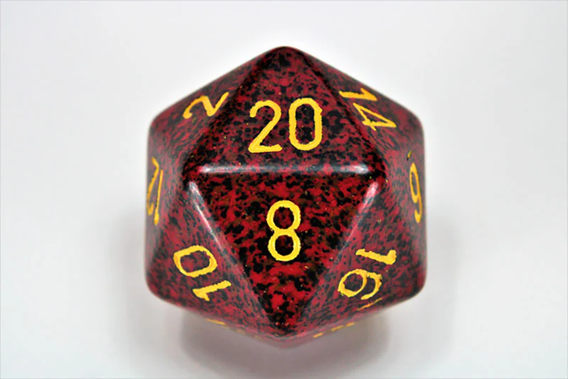 Chessex - Speckled Mercury 34mm d20 Dice