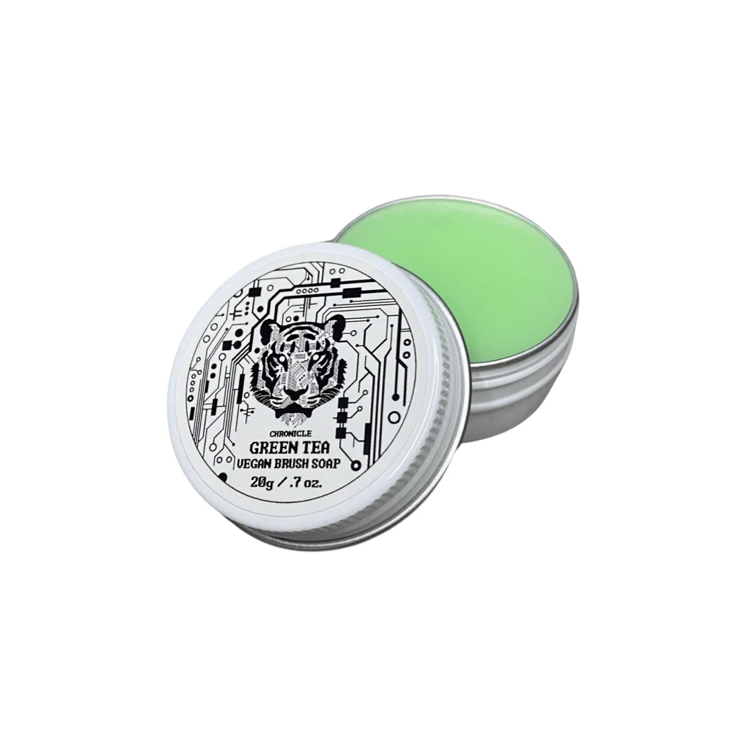 Chronicle Cards - Brush Soap - Green Tea 20g