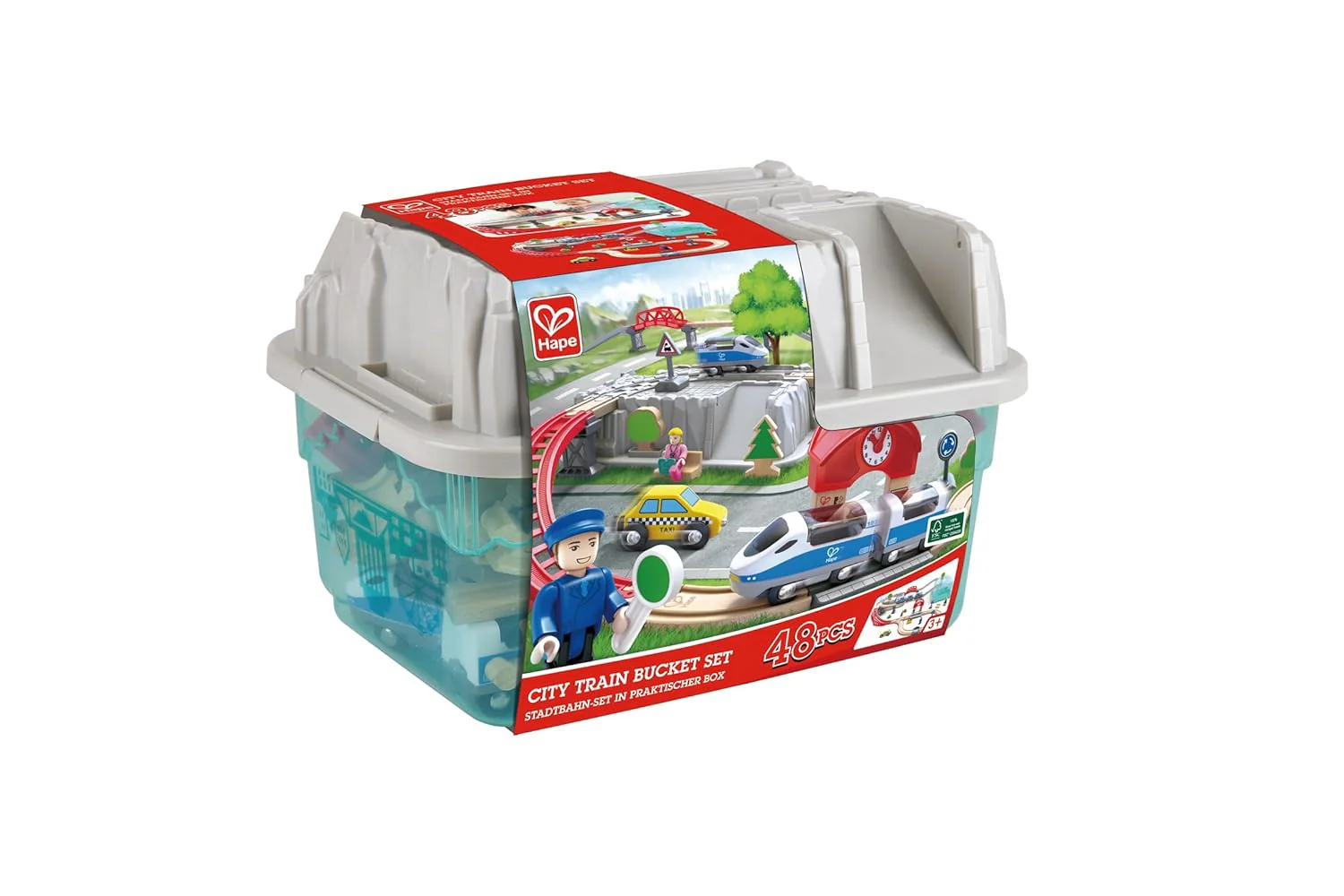 City Train Bucket Set-FSC