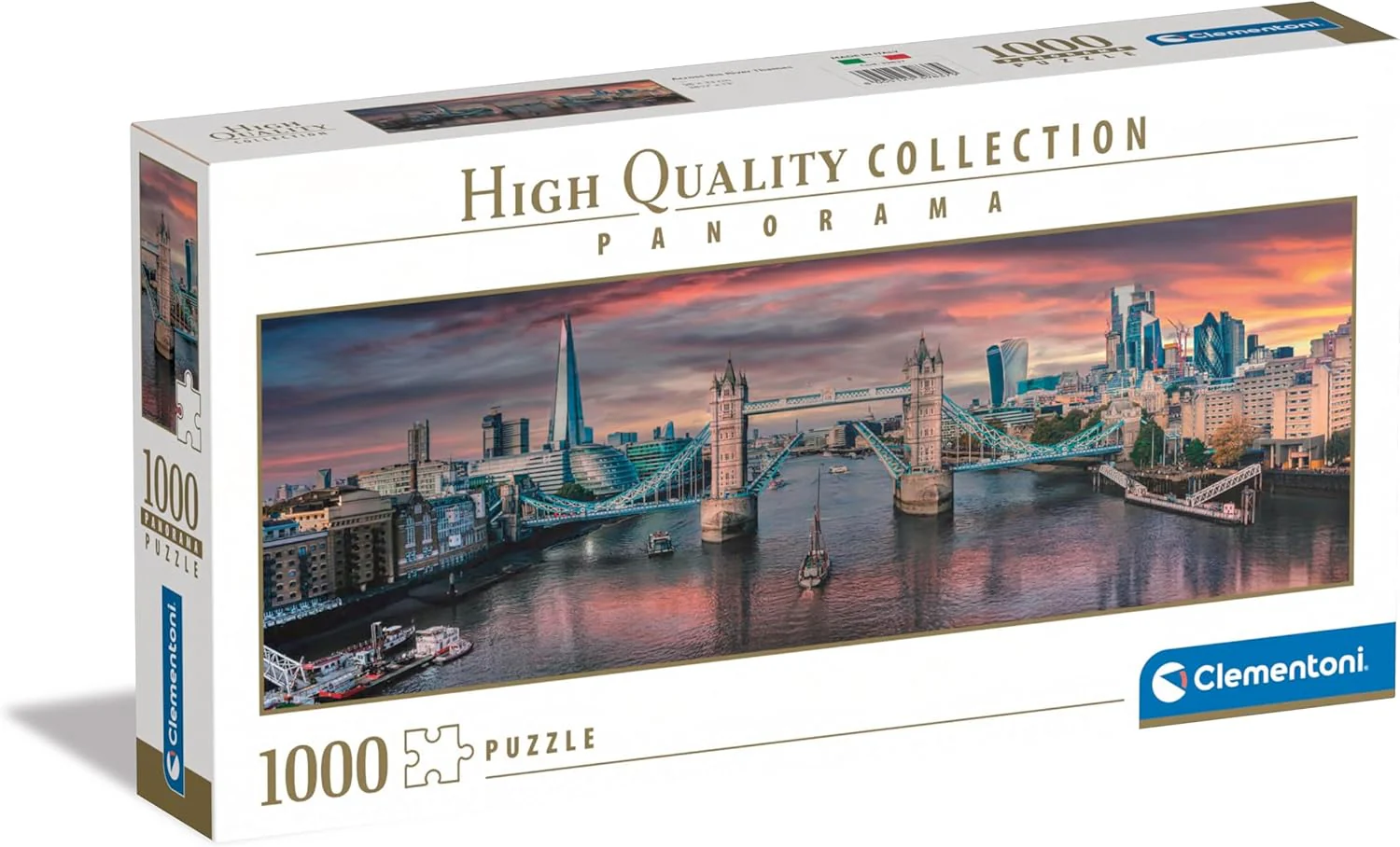 Clementoni - Across the River Thames 1000 Piece Puzzle