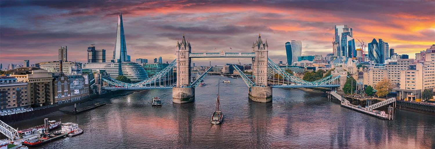 Clementoni - Across the River Thames 1000 Piece Puzzle - Image 2