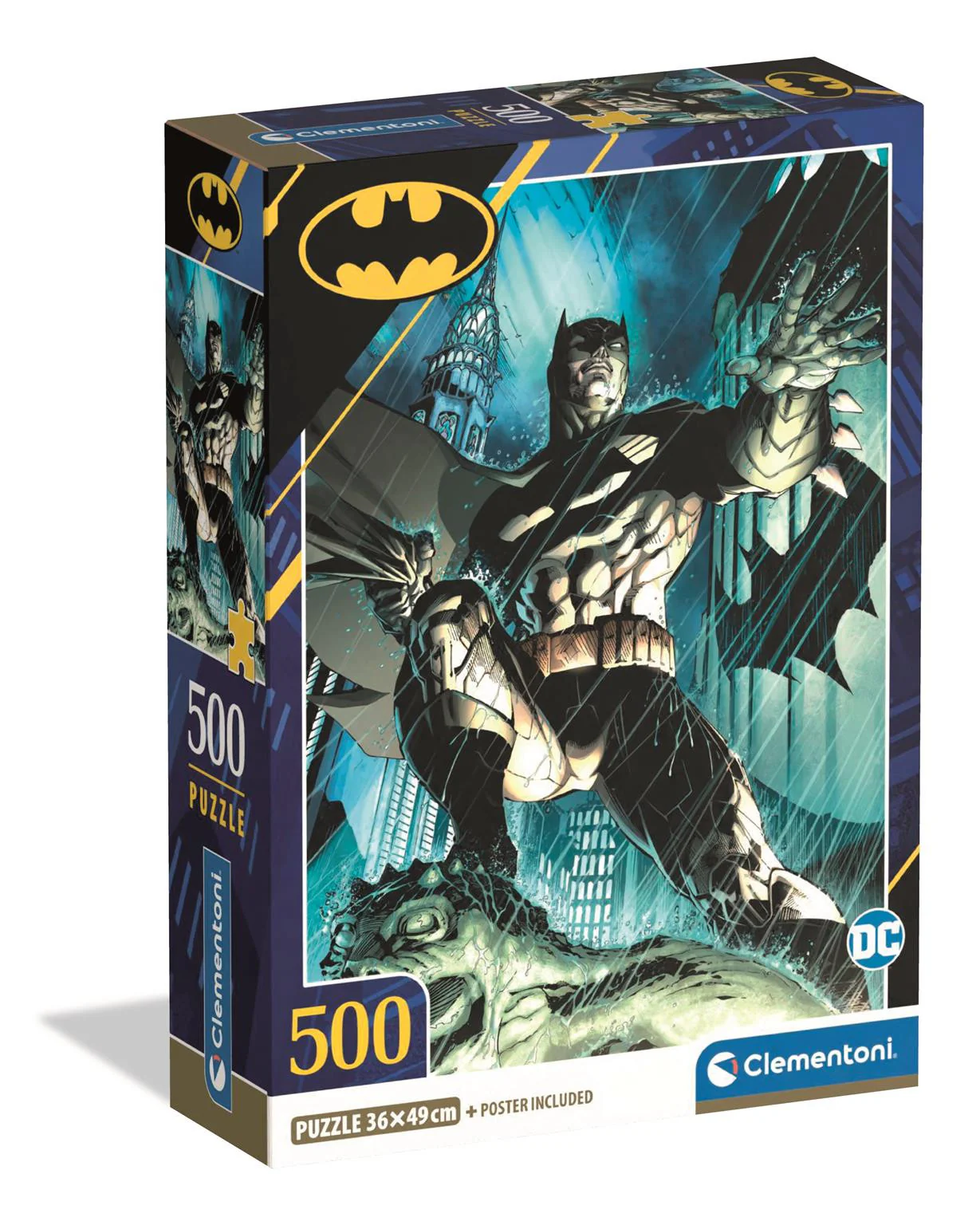 Clementoni Batman - 500 piece Puzzle with Poster