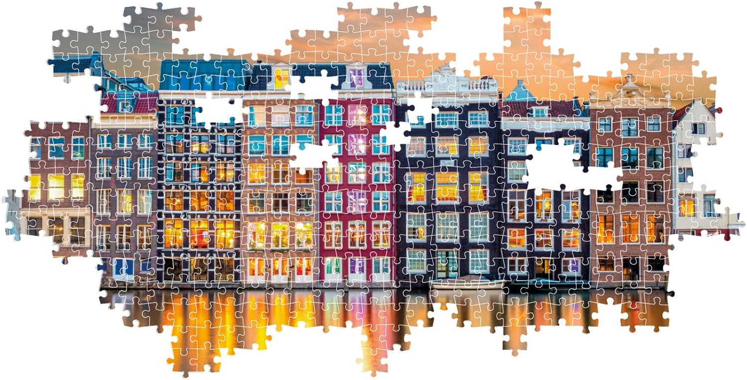 Clementoni - Bright Amsterdam 1000 Piece Puzzle - Image 3
