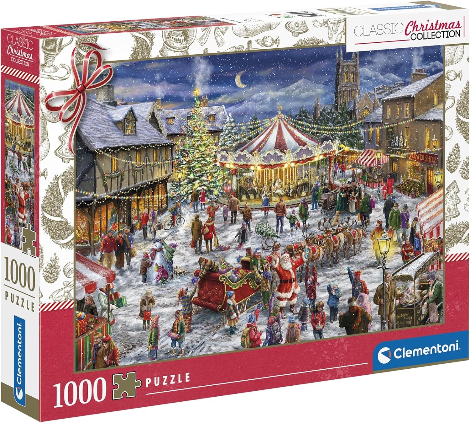 Clementoni Classic Christmas Fair - 1000 pieces Puzzle